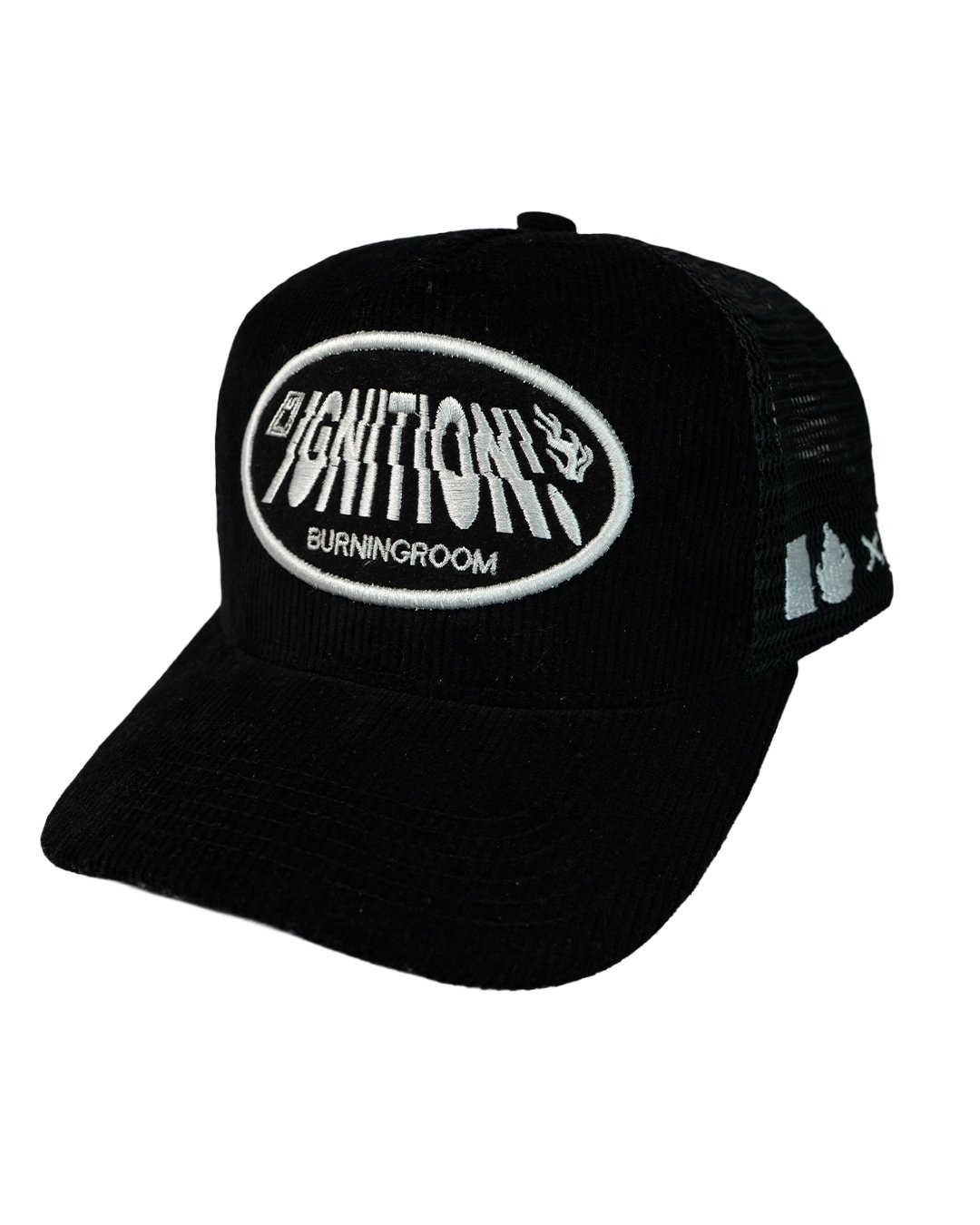 topi-blackkkk_04 TRUCKER IGNITION BALACK - Image 1